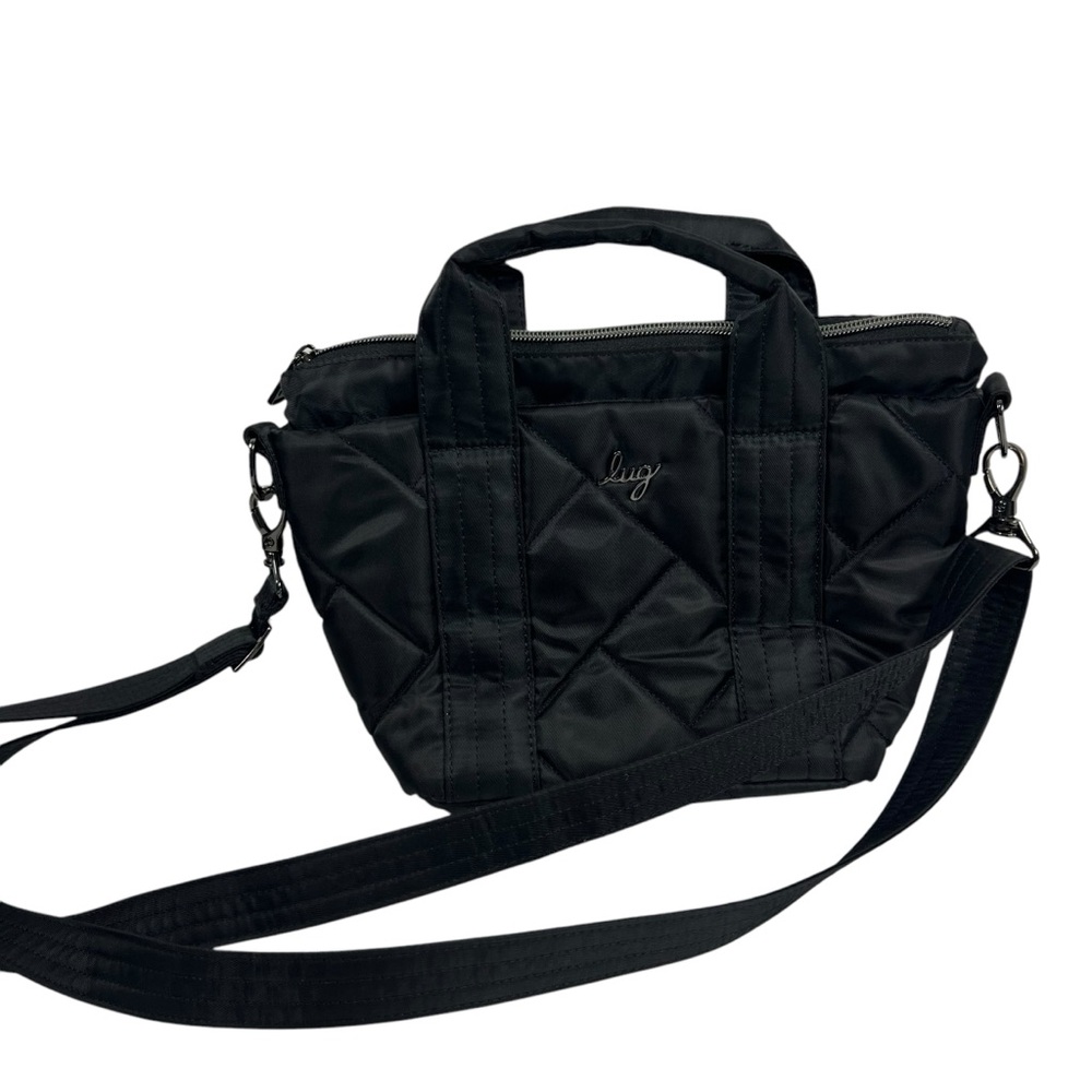 LUG DORY MINI Quilted Puffer Purse with crossbody bag - Picture 6 of 11